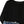 Black and Blue Oversized Casual T-shirt Women's