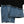 Black and Blue Oversized Casual T-shirt Women's