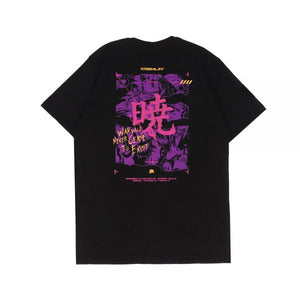 Black and Purple Cyberpunk Shirt