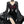 Black And Red Vampire Goth Dress