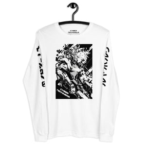 Black And White Long Sleeve Shirt