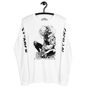 Black And White Long Sleeve Shirt