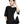 Black And White Short Sleeve T Shirt Women