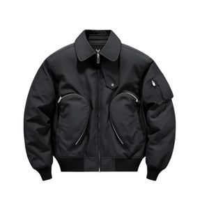 Black Aviator Jacket