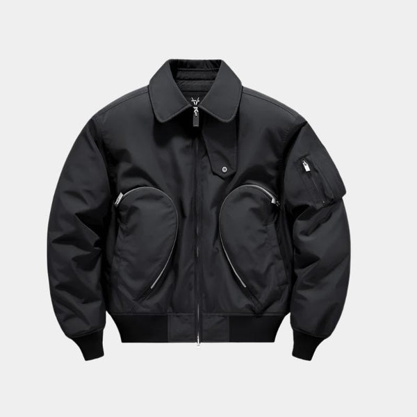 Black Aviator Jacket