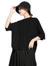 Black Baggy T Shirt Women's