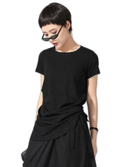 Black Basic T Shirt Women