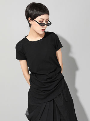 Black Basic T Shirt Women