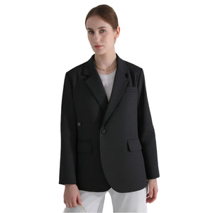 Black Blazer Spring Jacket Women