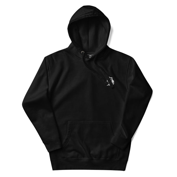 Black Bold Statement Hoodie