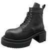 Black Boots Men Platform