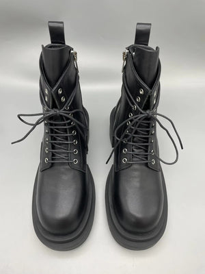 Black Boots Men Platform