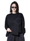 Black Boxy T Shirt Women