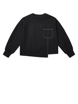 Black Boxy T Shirt Women