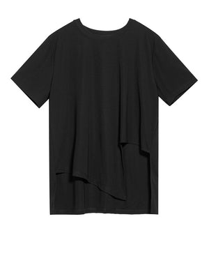 Black Boxy T Shirt Women's