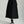 Black Cargo Long Skirt