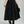 Black Cargo Long Skirt