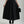 Black Cargo Long Skirt