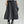 Black Cargo Long Skirt