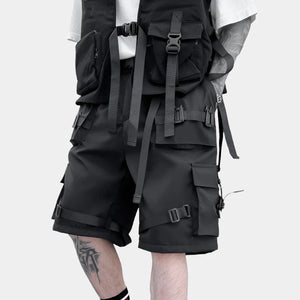 Black Cargo Shorts