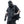 Black Cargo Vest - product view on white background