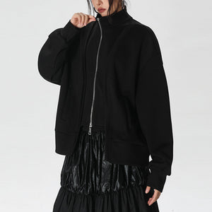 Black Casual Jacket Women's