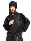 Black Collar T Shirt Women's