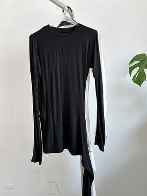 Black Colour T Shirt For Women