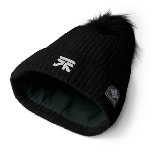 Black Columbia beanie