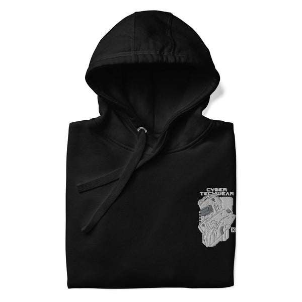 Black Comfortable Fit Hoodie