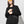 Black Crew Neck T Shirt Women's