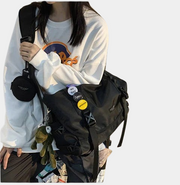 Schwarze Crossbody Sling Bag