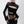 Black Cut Out Long Sleeve Bodysuit