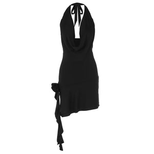 Black Cut Out Prom Dress