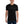 Black Cyber Techwear T-shirt - product view on white background