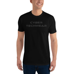 Black Cyber Techwear T-shirt