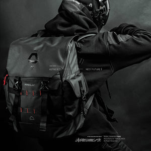 Black Cyberpunk Backpack
