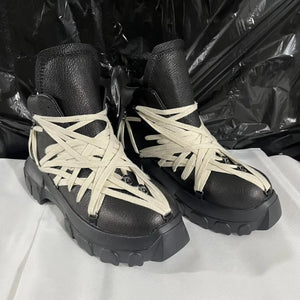Black Cyberpunk Boots Men