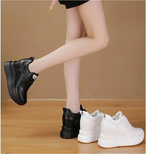 Black Cyberpunk Platform Sneakers