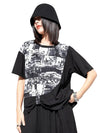Black Designer T Shirt Women's