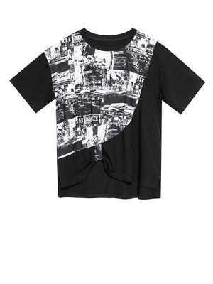 Black Designer T Shirt Women's