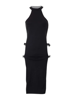 Black Dress with Cut Outs