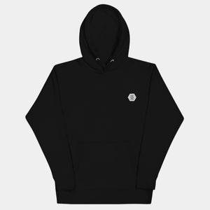 Black Elevated Fit Hoodie