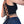 Black Fashion Crop Tops