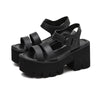 Black Female Shoes Y2K
