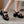 Black Female Shoes Y2K
