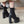 Black Front Lace Up Boots