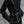 Goth Chain Harness — women's black faux-leather goth harness accessory