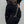 Goth PU Leather Waist Corset Harness — women's black faux-leather goth harness accessory