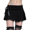 Black Gothic Mini Skirt